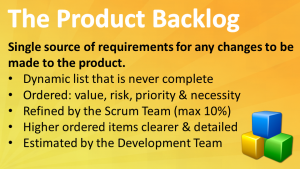 Scrum Product Backlog